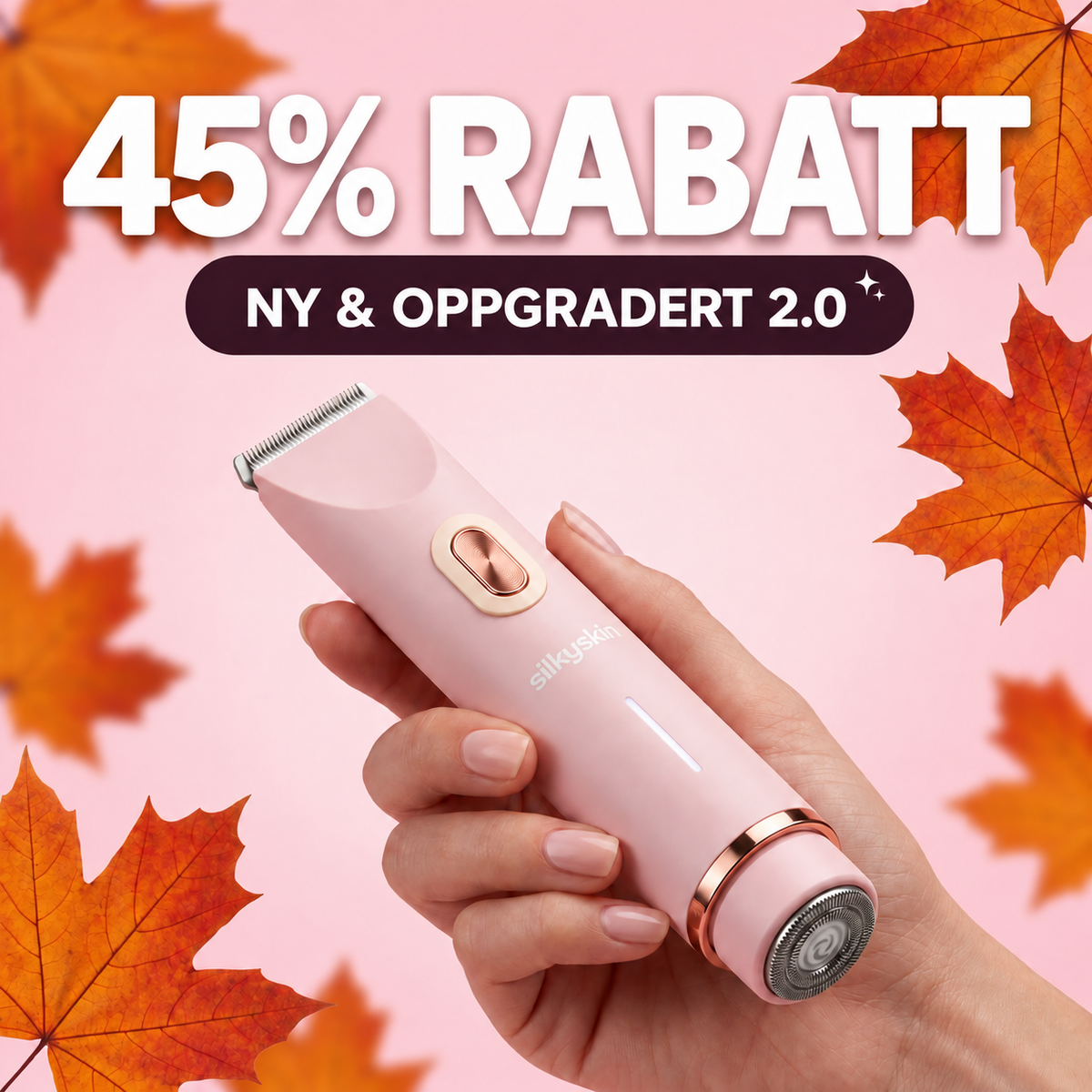 Silkyskin 2.0 • Intimbarbering uten irritasjon