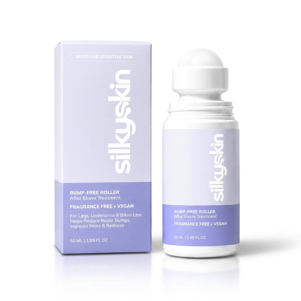 SilkyRoll – After shave -roll-on punaisia näppyjä vastaan