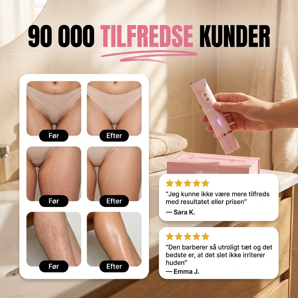 Silkyskin 2.0 - Intimbarbering uden irritation